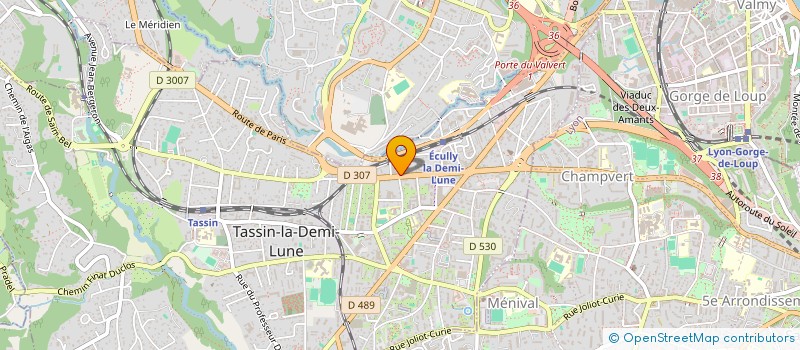 localisation de l'entreprise MADAME AGATHE DEBERTOLIS  TASSIN-LA-DEMI-LUNE