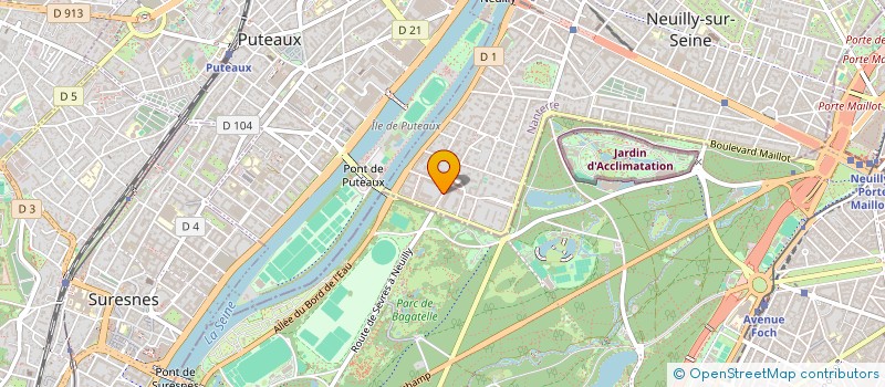 localisation de l'entreprise MADAME AGATHE DELORME à NEUILLY-SUR-SEINE