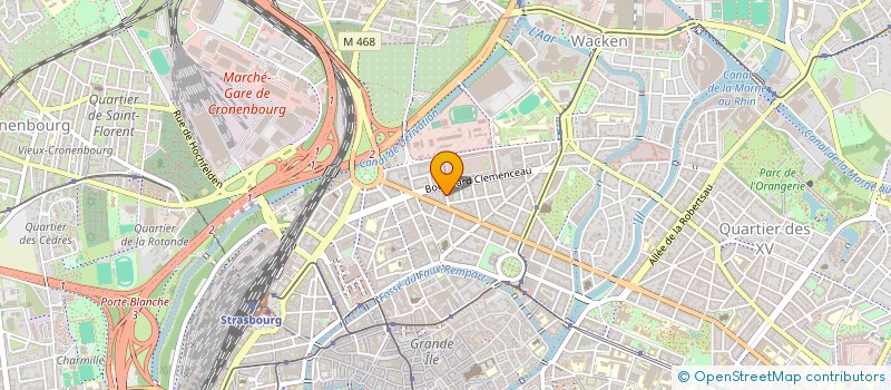 localisation de l'entreprise MADAME AGATHE DEMARETZ  STRASBOURG