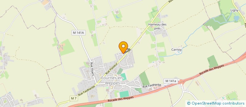 localisation de l'entreprise MADAME AGATHE DEREEPER  SAINT-LOUIS