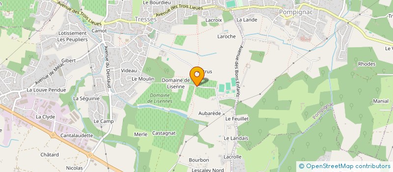 localisation de l'entreprise MADAME AGATHE DEREN  TRESSES