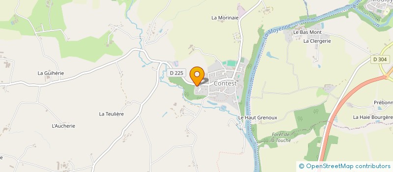 localisation de l'entreprise MADAME AGATHE DESLANDES  CONTEST