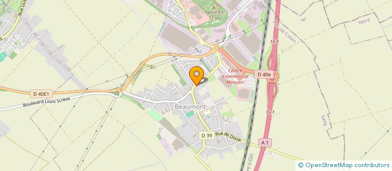 localisation de l'entreprise MADAME AGATHE DESTOMBES à HENIN-BEAUMONT