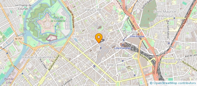 localisation de l'entreprise MADAME AGATHE DOUCHAIN à LILLE