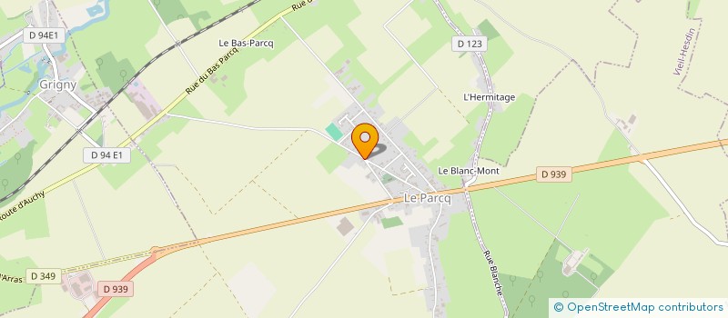 localisation de l'entreprise MADAME AGATHE DUBOIS à LE PARCQ