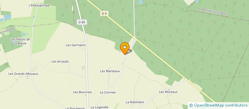 localisation de l'entreprise MADAME AGATHE DUCLOS  SENNEVIERES