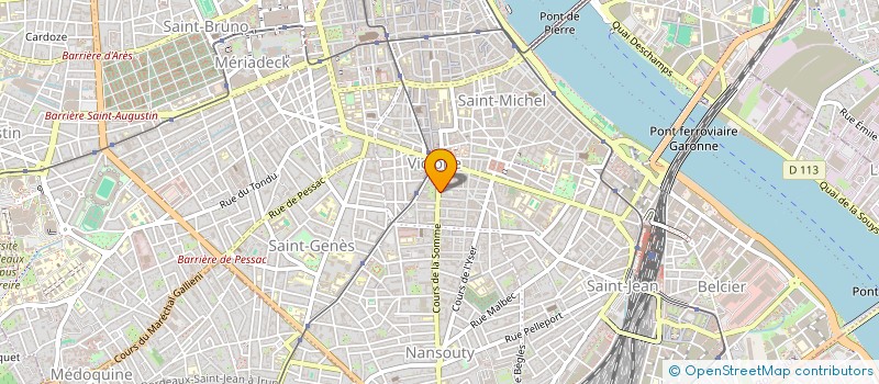 localisation de l'entreprise MADAME AGATHE DUFFOUR  BORDEAUX