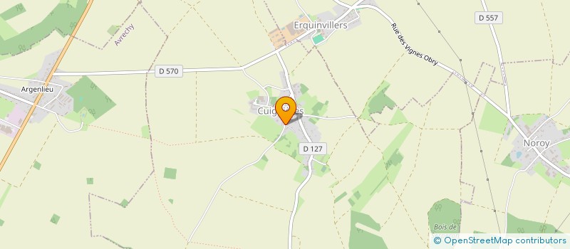 localisation de l'entreprise MADAME AGATHE DUPONT  CUIGNIERES