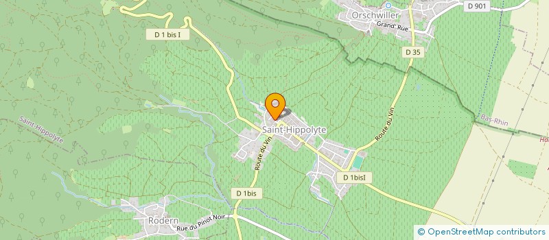 localisation de l'entreprise MADAME AGATHE ELBLING  SAINT-HIPPOLYTE