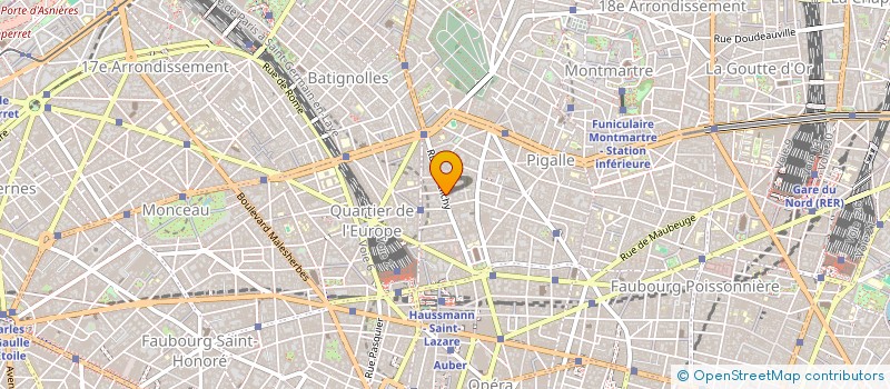 localisation de l'entreprise MADAME AGATHE ELEONORE GOUREVITCH  PARIS