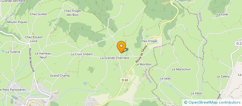 localisation de l'entreprise MADAME AGATHE ETIENNE  PANISSIERES