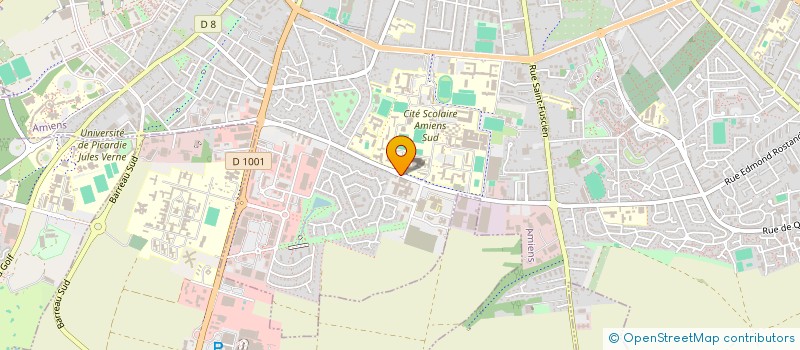 localisation de l'entreprise MADAME AGATHE FAGART à AMIENS