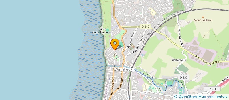 localisation de l'entreprise MADAME AGATHE FALEMPIN  WIMEREUX