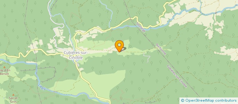 localisation de l'entreprise MADAME AGATHE FARDA à CUBIERES-SUR-CINOBLE