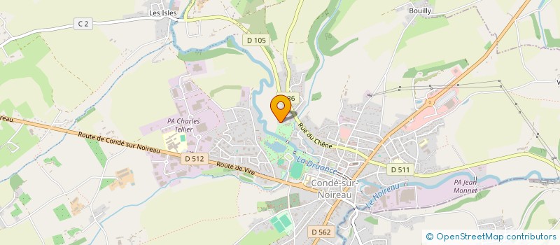 localisation de l'entreprise MADAME AGATHE FONTAINE à CONDE-EN-NORMANDIE