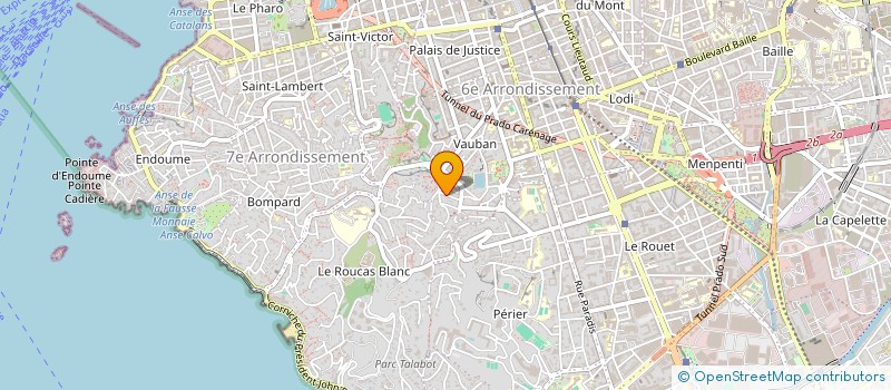 localisation de l'entreprise MADAME AGATHE FOURGNAUD à MARSEILLE