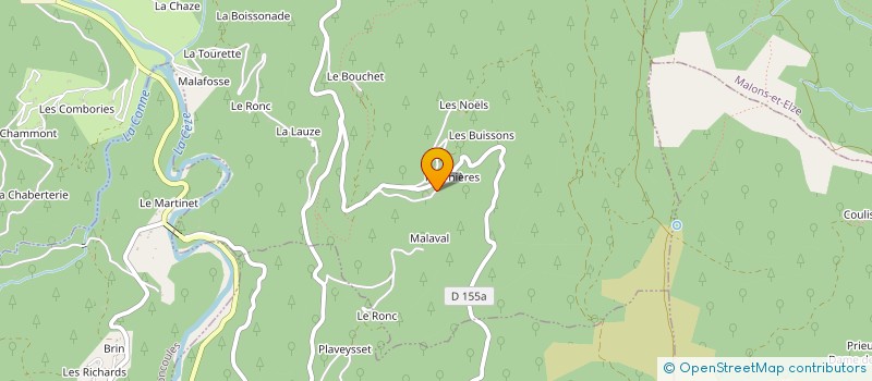 localisation de l'entreprise MADAME AGATHE FRELAUT  VILLEFORT