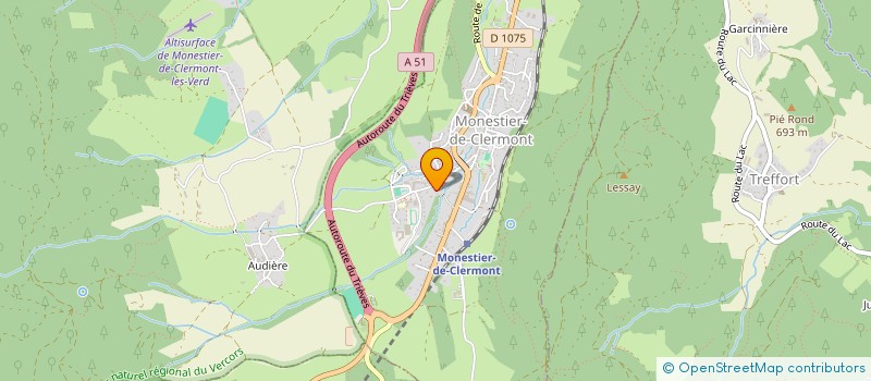 localisation de l'entreprise MADAME AGATHE FREY-LE RUYET  MONESTIER-DE-CLERMONT