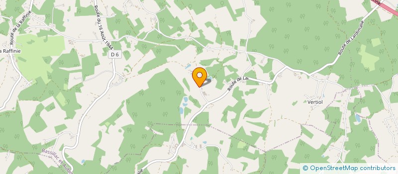 localisation de l'entreprise MADAME AGATHE GALET  BASSILLAC ET AUBEROCHE