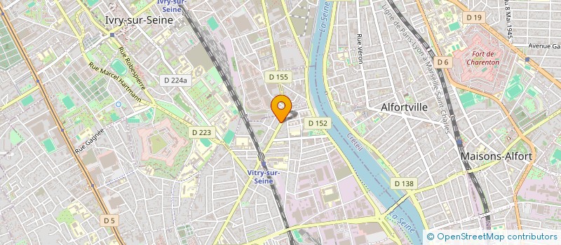 localisation de l'entreprise MADAME AGATHE GINIEIS à VITRY-SUR-SEINE