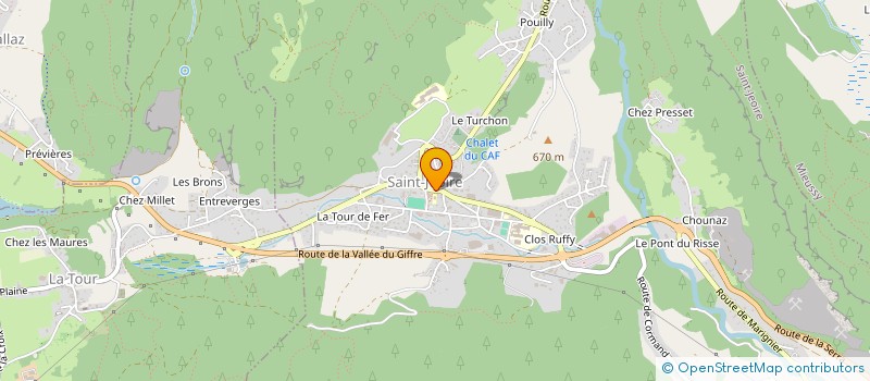 localisation de l'entreprise MADAME AGATHE GIREAUDOT à SAINT-JEOIRE