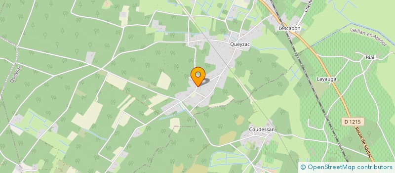 localisation de l'entreprise MADAME AGATHE GITARD  GRAYAN-ET-L'HOPITAL