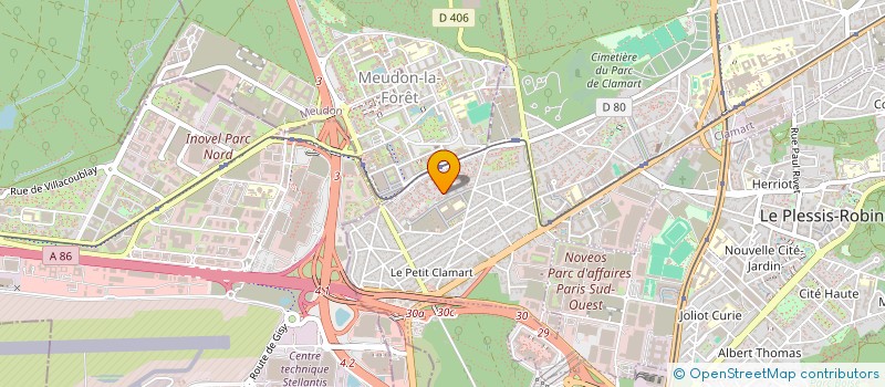 localisation de l'entreprise MADAME AGATHE GNAGNE à CLAMART