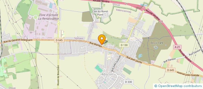 localisation de l'entreprise MADAME AGATHE GOUBET  ABSCON