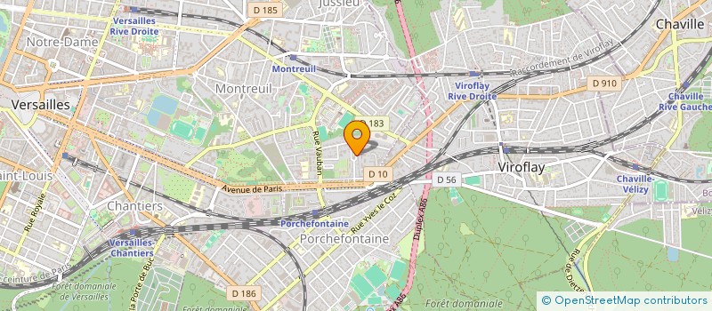 localisation de l'entreprise MADAME AGATHE GOURDAIN à VERSAILLES