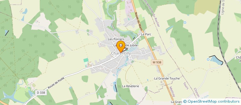 localisation de l'entreprise MADAME AGATHE GRIFFON  CHARENTILLY