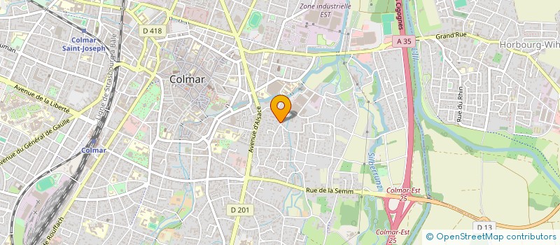 localisation de l'entreprise MADAME AGATHE GRISS  COLMAR