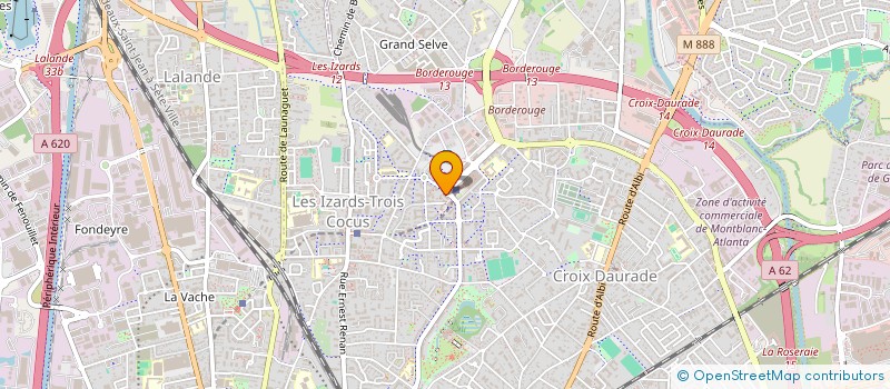 localisation de l'entreprise MADAME AGATHE GUILLARD  TOULOUSE
