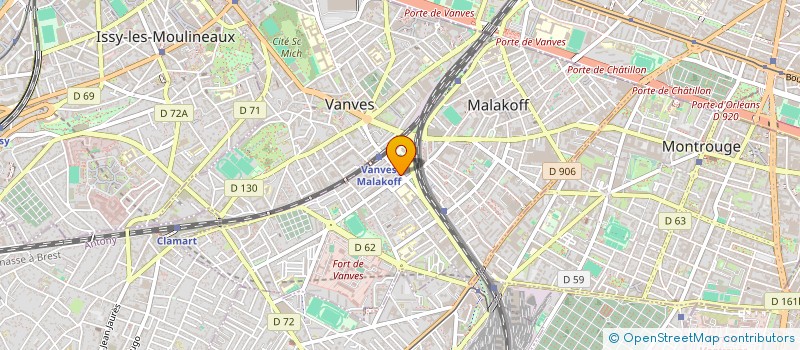 localisation de l'entreprise MADAME AGATHE GUYON  MALAKOFF