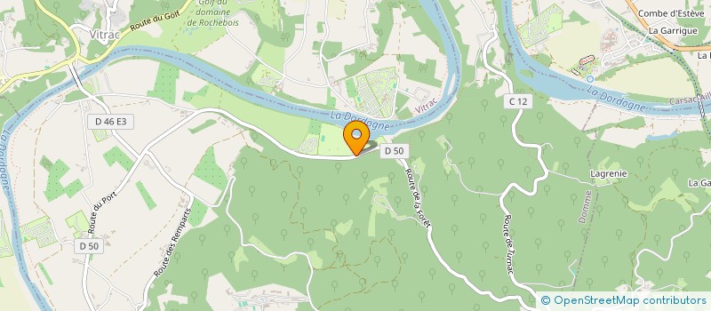 localisation de l'entreprise MADAME AGATHE HALLOT  DOMME