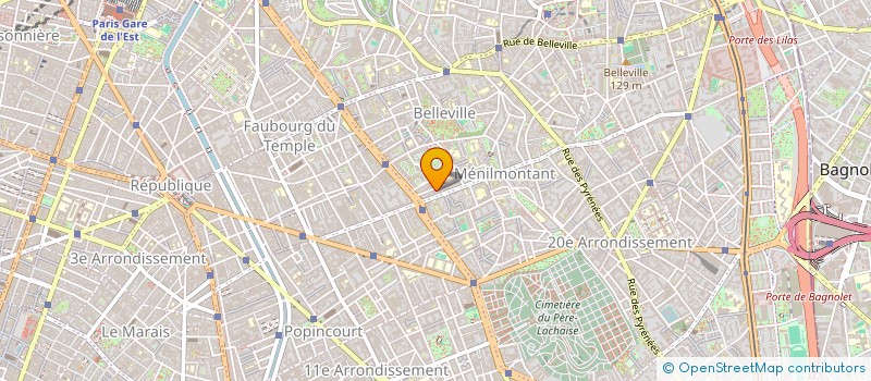 localisation de l'entreprise MADAME AGATHE ISABELLE HENRY  PARIS