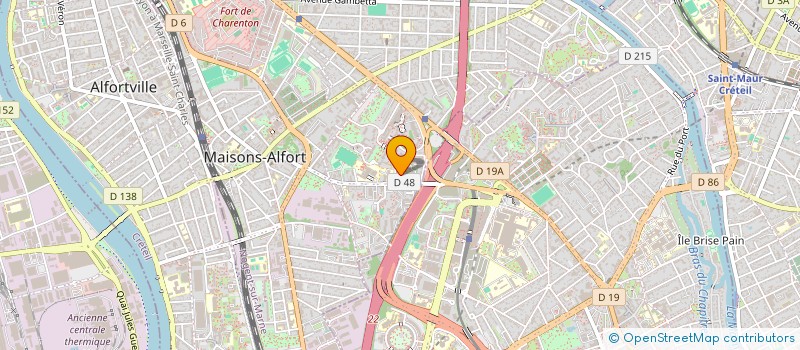 localisation de l'entreprise MADAME AGATHE JAKOVLJEVIC à MAISONS-ALFORT