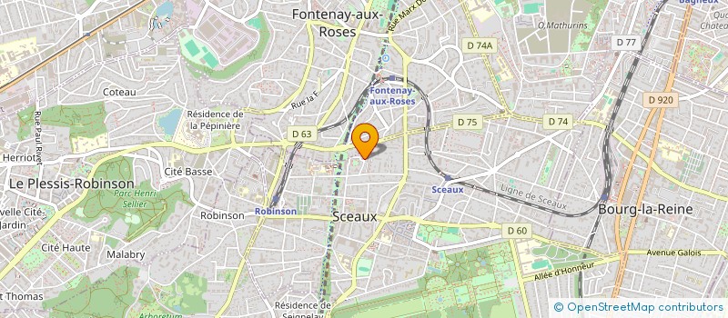 localisation de l'entreprise MADAME AGATHE JAMBON à SCEAUX