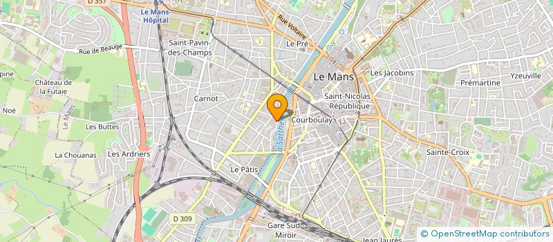 localisation de l'entreprise MADAME AGATHE JARROSSAY  LE MANS