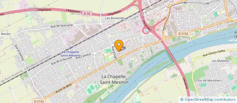 localisation de l'entreprise MADAME AGATHE JIMENEZ DE CISNEROS  LA CHAPELLE-SAINT-MESMIN