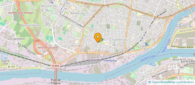localisation de l'entreprise MADAME AGATHE JOLIVET à NANTES