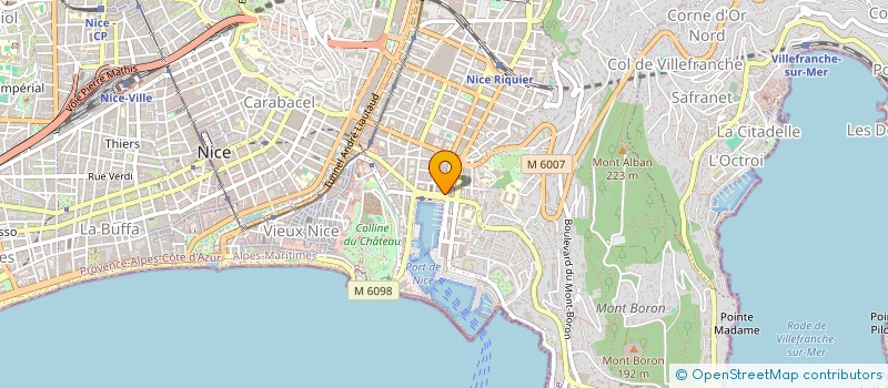 localisation de l'entreprise MADAME AGATHE JUVIN à NICE