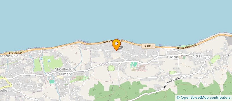 localisation de l'entreprise MADAME AGATHE KINTZ  LUGRIN