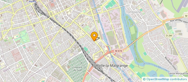 localisation de l'entreprise MADAME AGATHE KLEISER  NANCY