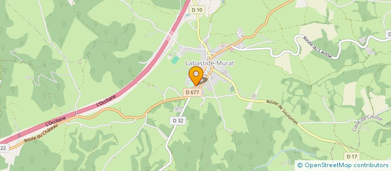 localisation de l'entreprise MADAME AGATHE KUHNEL à COEUR DE CAUSSE