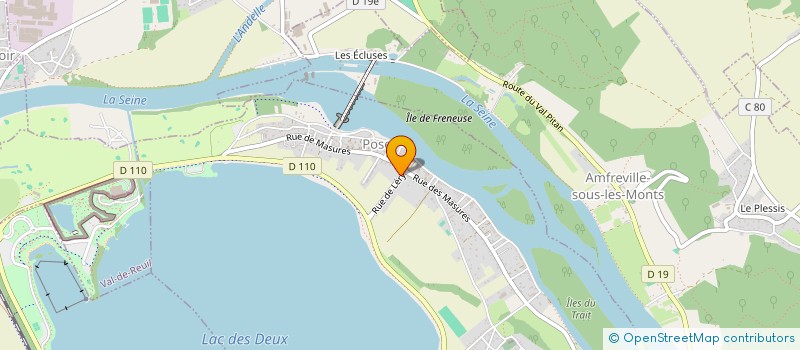 localisation de l'entreprise MADAME AGATHE LAFORET  POSES