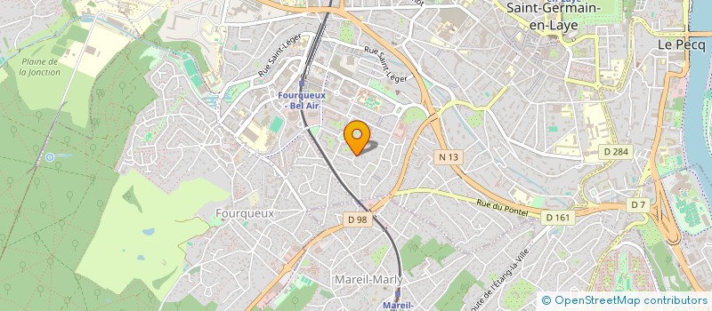 localisation de l'entreprise MADAME AGATHE LANDRY  SAINT-GERMAIN-EN-LAYE