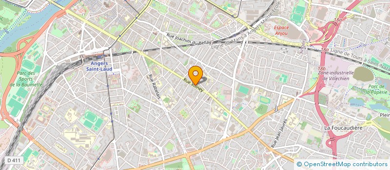 localisation de l'entreprise MADAME AGATHE LAUNOIS à ANGERS