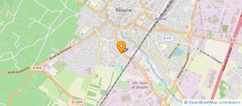 localisation de l'entreprise MADAME AGATHE LAURENT à BEAUNE
