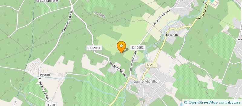 localisation de l'entreprise MADAME AGATHE LAYEC  SAINT-MORILLON