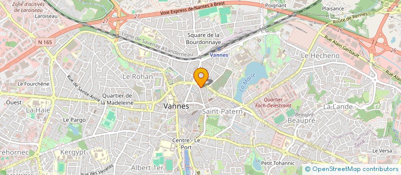localisation de l'entreprise MADAME AGATHE LE BIHAN à VANNES